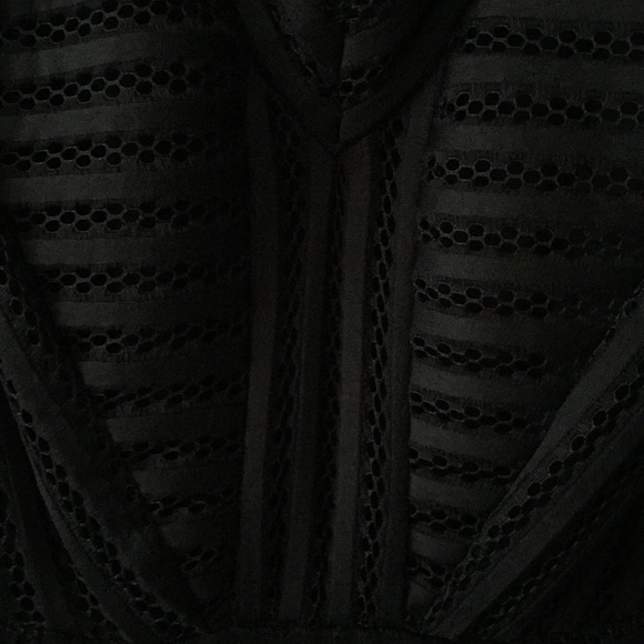 NWT size Small black lined full skirt style dress - Picture 5 of 9